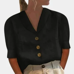 Topjes & Shirts Dames*Comfortabele zomerse damestop