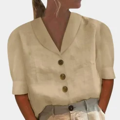 Topjes & Shirts Dames*Comfortabele zomerse damestop