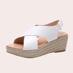 Damesschoenen*Comfortabele zomerse sleehak sandalen voor dames