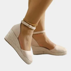 Damesschoenen*Comfortabele zomerse sleehakken voor dames