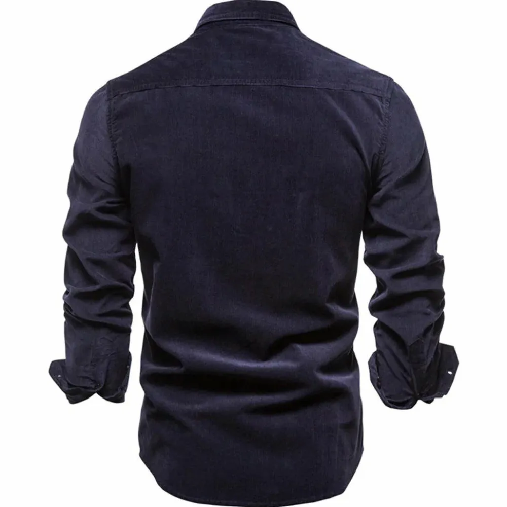 Shirts Heren*Conor - Corduroy zomer overhemd voor heren