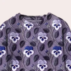 Truien & Vesten Dames*Cora - Luchtige Damestrui met Bloemborduurwerk voor de Zomer