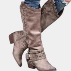 Damesschoenen*Cora - Zomerse klassieke dameslaarzen