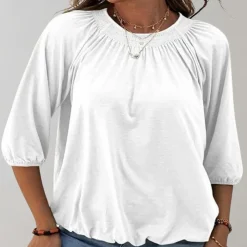 Topjes & Shirts Dames*Cornelia - Stijlvol dames t-shirt voor de zomer