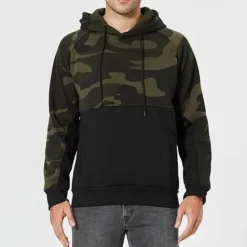 Truien & Vesten Heren*Costas - Luchtige Camouflage Hoodie voor Heren - Zomereditie