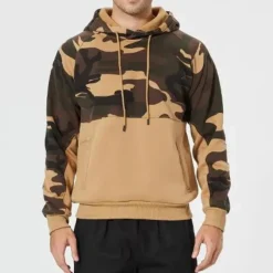 Truien & Vesten Heren*Costas - Luchtige Camouflage Hoodie voor Heren - Zomereditie
