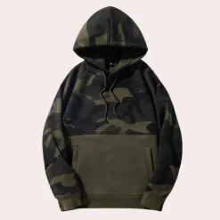 Truien & Vesten Heren*Costas - Luchtige Camouflage Hoodie voor Heren - Zomereditie