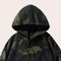 Truien & Vesten Heren*Costas - Luchtige Camouflage Hoodie voor Heren - Zomereditie