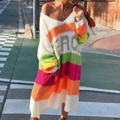 Truien & Vesten Dames*Cressida - Comfortabele kleurrijke damestrui voor de zomer