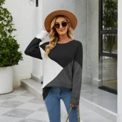 Truien & Vesten Dames*Cristina - Stijlvolle Casual Gebreide Zomersweater voor Vrouwen