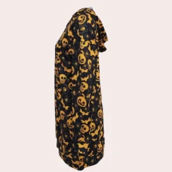 Jurken & Jumpsuits Dames*Csilla - Comfortabel Zomer Mini Jurkje met Capuchon Zwart