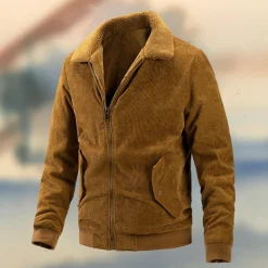 Jassen Heren*Curty - Comfortabele Corduroy Herenjas voor de Lente en Zomer