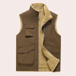 Truien & Vesten Heren*Dacso - Modern zacht zomer vest voor stijlvolle mannen