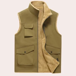 Truien & Vesten Heren*Dacso - Modern zacht zomer vest voor stijlvolle mannen