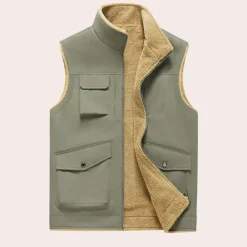 Truien & Vesten Heren*Dacso - Modern zacht zomer vest voor stijlvolle mannen