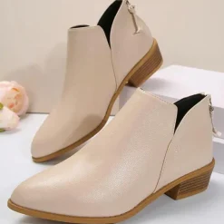 Damesschoenen*Dafni - Elegante Zomerse Enkellaars voor Dames