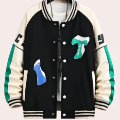 Jassen Heren*DALINAR - Trendy Zomer Sportjas voor Heren