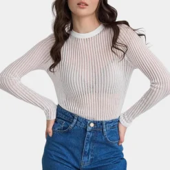 Truien & Vesten Dames*Dames trendy lange mouw