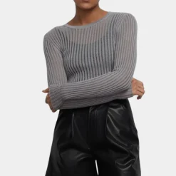 Truien & Vesten Dames*Dames trendy lange mouw