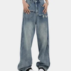 Broeken & Rokken Dames*Dames zomer denim broek