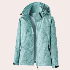 Jassen Dames*Dames zomerjas met afneembare capuchon