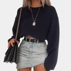 Topjes & Shirts Dames*Damestop met lange mouwen - Zomerse Stijl