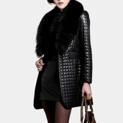 Jassen Dames*Daniela - Stijlvolle damesjas Zwart