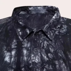 Shirts Heren*DANIIL - Stijlvol Zomer Overhemd voor Heren Zwart