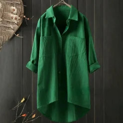 Blazers & Blouses Dames*DAPHNE - Luchtige blouse met lange mouwen voor de zomer