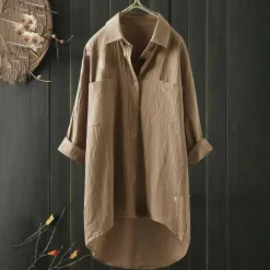 Blazers & Blouses Dames*DAPHNE - Luchtige blouse met lange mouwen voor de zomer