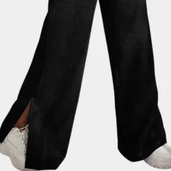 Broeken & Rokken Dames*Daria - Casual Chic Corduroy Zomer Damesbroek