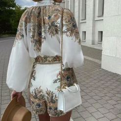 Jurken & Jumpsuits Dames*DARYA - Stijlvolle zomerse vrouwen romper