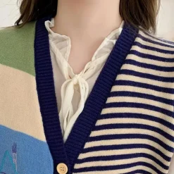 Truien & Vesten Dames*DEBORAH - Zomerse Casual Vest voor dames Gemengde kleur