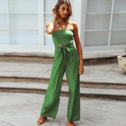 Jurken & Jumpsuits Dames*DELANEY - Stijlvolle zomerse jumpsuit voor vrouwen