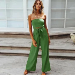Jurken & Jumpsuits Dames*DELANEY - Stijlvolle zomerse jumpsuit voor vrouwen