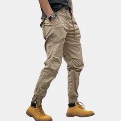 Broeken Heren*Delano - Cargo herenbroek voor de zomer