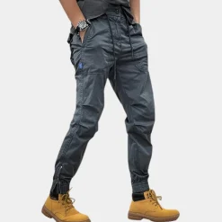 Broeken Heren*Delano - Cargo herenbroek voor de zomer