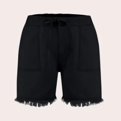 Broeken & Rokken Dames*Delfine - Moeiteloze zomerstijl damesshort met steekzakken