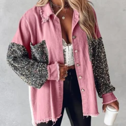 Jassen Dames*DELILAH - Luxe Paillettenjasje voor Dames - Perfect voor de Zomer