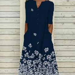 Jurken & Jumpsuits Dames*Destiny - Zomerse Bloemen Jurk