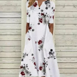 Jurken & Jumpsuits Dames*Destiny - Zomerse Bloemen Jurk