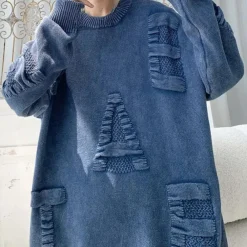 Truien & Vesten Heren*DILAN - Comfortabele Losse Zomerse Trui voor Heren