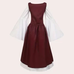 Jurken & Jumpsuits Dames*Dimitra - Vintage Geïnspireerde Zomerse Oktoberfest Maxi Jurk