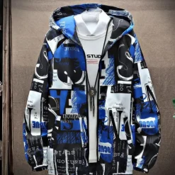 Jassen Heren*Dimitri - Heren Urban Lichtgewicht Zomerjas met Capuchon