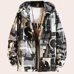 Jassen Heren*Dimitri - Heren Urban Lichtgewicht Zomerjas met Capuchon