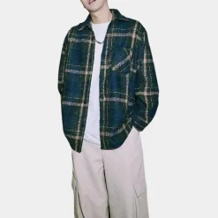 Jassen Heren*Dimitrios - Comfortabel geruit herenjack voor de zomer