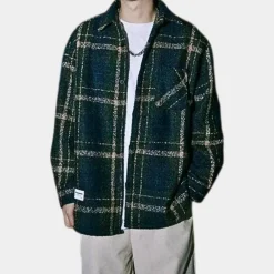 Jassen Heren*Dimitrios - Comfortabel geruit herenjack voor de zomer