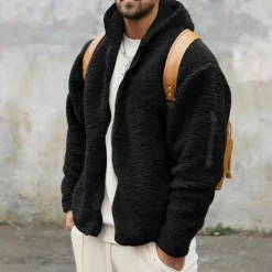 Truien & Vesten Heren*Dmitry - Lichte zomertrui met capuchon voor heren