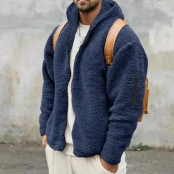 Truien & Vesten Heren*Dmitry - Lichte zomertrui met capuchon voor heren