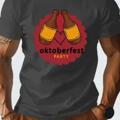 Shirts Heren*Dominic - Stijlvol en comfortabel zomers Oktoberfest T-shirt voor mannen